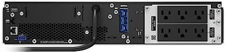 APC UPS 1000VA Smart-UPS Single Phase Online Uninterruptible Power Supply, Rack Mount UPS (SRT1000RMXLA) - Image 4