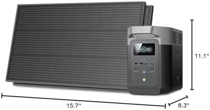 EF ECOFLOW Solar Generators DELTA 2 with 2x100W Solar Panels, 1024Wh 1800W - Image 7