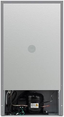 Frigidaire Mini Refrigerator, Compact Freezer Compartment, Adjustable Thermostat Control, Reversible Door, Contemporary Series, 3.2 cu ft, Grey - Image 7