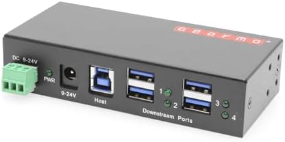 Gearmo 4 Port USB Hub, Mountable USB 3.0 Hub Expander (GM-HU34DW-BRKT) - Image 7