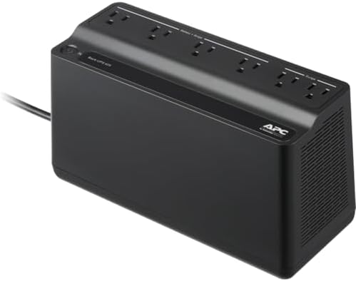 APC - BE425M-LM - APC by Schneider Electric Back-UPS ES 6 Outlet 425VA, 120V, LAM - Tower - 8 Hour Recharge - 3 Minute by APCbySchneider-Electric