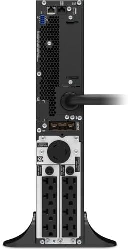 APC UPS 3000VA Smart-UPS Single Phase Online UPS (SRT3000XLA) + Network Cable + Wire Ties - Image 5