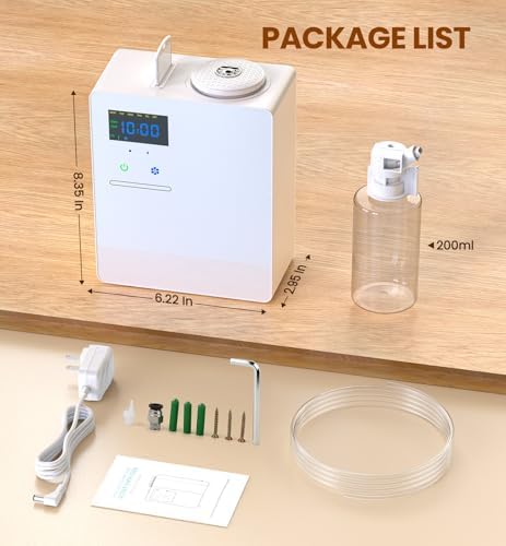 Waterless Essential Oil Diffuser 3000 Sq.Ft, 400ml Cold Air Scent Machine for Large Room Home Hotel Office - Image 7