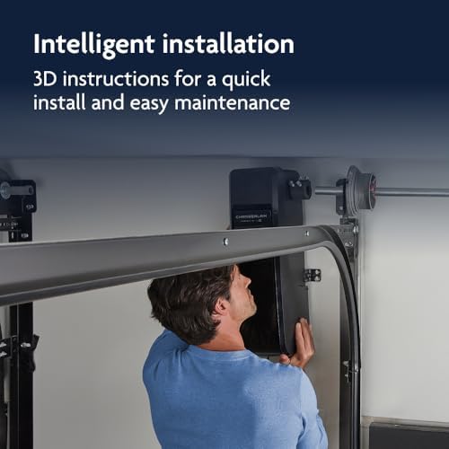 Chamberlain Wall Mount myQ Garage Door Opener, Battery Backup - Image 6