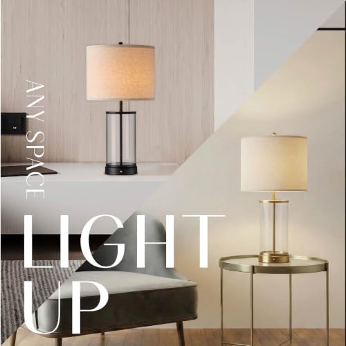 O’Bright Luma - Battery Powered Table Lamp (Brushed Nickel, 24-inch) - Image 7