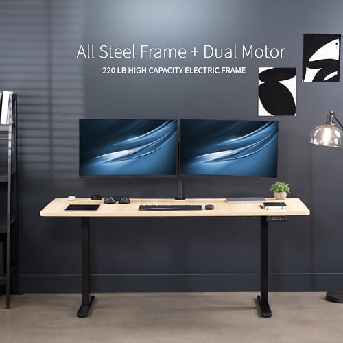 VIVO Light Wood 71 x 30 in Standing Desk, DESK-KIT-E2B7C - Image 6