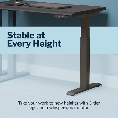 Vari ComfortEdge Electric Standing Desk – 40x26 – Black/Slate - Image 6