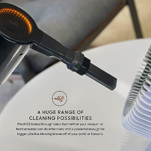Sharper Image MACH 02 High Velocity Compressed Air Duster, 7 Attachments, Inflate and Deflate - Image 6