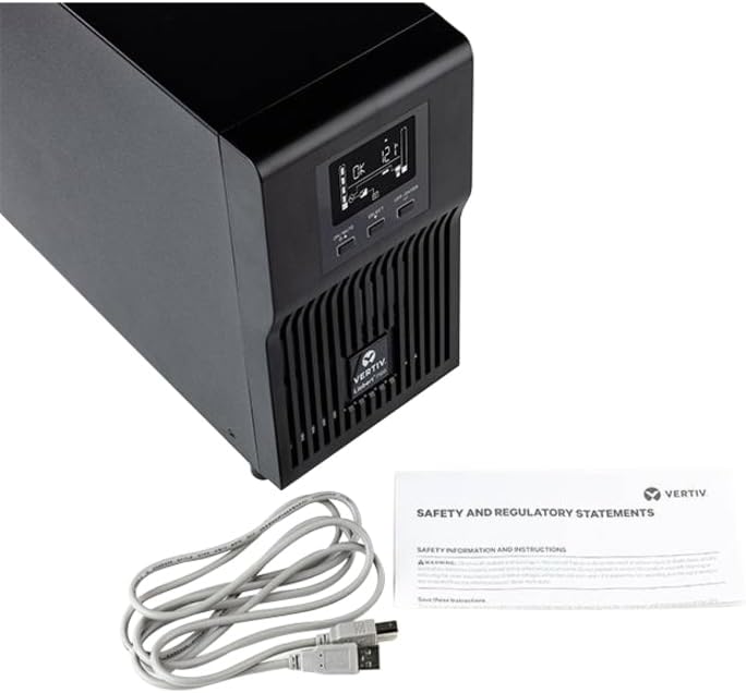 Vertiv Liebert PSI5-1100MT120 1100VA/990W UPS Battery Backup AVR Mini Tower - Image 7