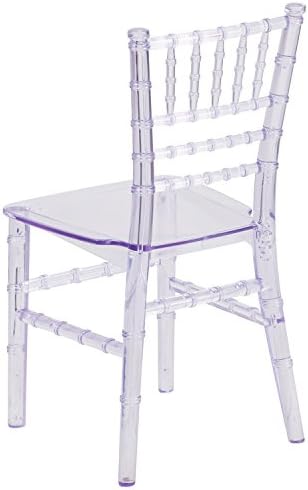 Flash Furniture HERCULES 10 Pack Child’s Transparent Crystal Resin Party and Event Chiavari Chair for Commercial & Residential Use - Image 7
