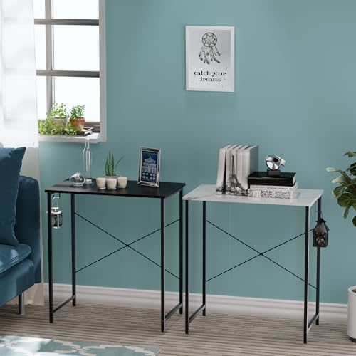 Pamray 23 Inch Computer Desk for Small Spaces, Home Office Work Desk with Headphone Hook, Small Office Desk Study Writing Table - Image 6