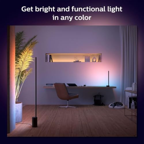 Philips Hue Signe Smart Table Lamp, 1-Pack, Black - Image 6