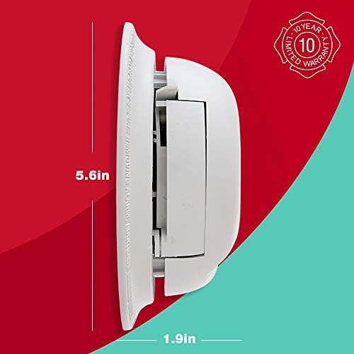FIRST ALERT BRK SC9120B-3 Hardwired Smoke and Carbon Monoxide (CO) Detector with Battery Backup, White, Pack of 3 - Image 7