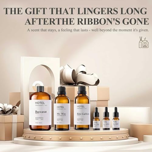 Hotel Collection Diffuser Oil Scent Inspired by The Iconic 5-Star Hotel Baccarat for Waterless Diffuser & Home Scenting Essential Oil for Ultrasonic and Crafting (16.9 Fl Oz (Pack of 1) - Image 7