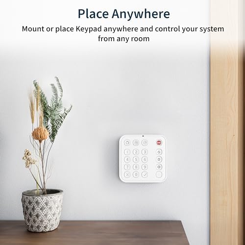 Arlo Wire-Free Keypad for Arlo Home Security System - Certified Accessory - Alarm Keypad, DIY Install, Built-in Siren, White - KB1001 - Image 4