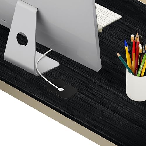 SHW 55-Inch Commercial-Grade Office Computer Desk, Espresso - Image 7