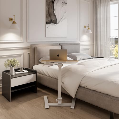 alawooder 25" Mobile Folding Desk: Pneumatic Sit-Stand, No Assembly - Image 6