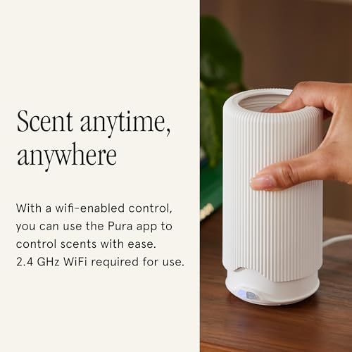Pura Plus Smart Home Fragrance Diffuser for Large Spaces, White - Image 6