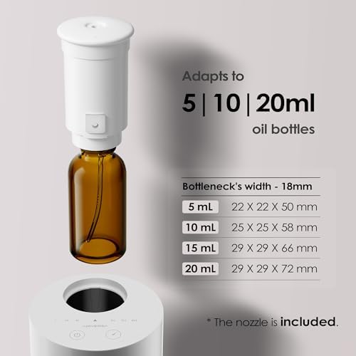 Airversa AN6 Waterless Diffuser for Essential Oil for Home, Room, Blue - Image 6