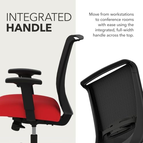 HON Convergence Ergonomic Office Chair, Office Desk Computer Chair, Ruby - Image 6