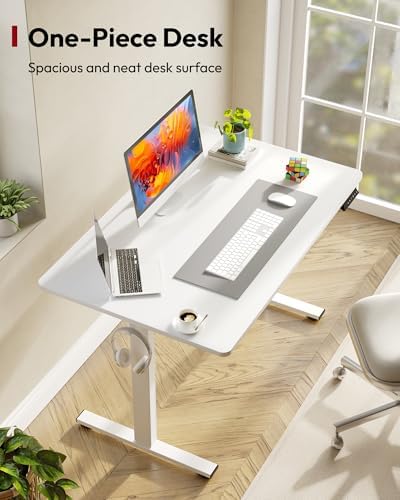 SANODESK One-Piece Electric Height Adjustable Standing Desk 48''x 24'' - Image 6