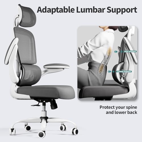 TRALT Office Chair Ergonomic Desk Chair - Gaming Chair with Lumbar Support - Image 6