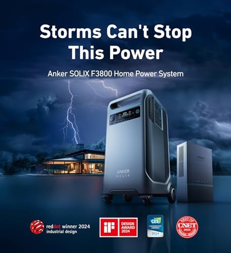 Anker SOLIX F3800 Portable Power Station and Double Power Hub, 7,680Wh - Image 6