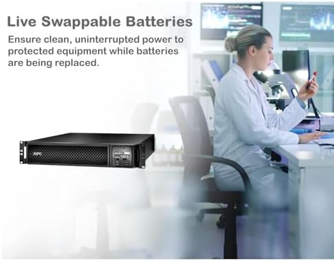 APC Smart-Ups SRT 3000Va Rm 120V, Black - Image 7