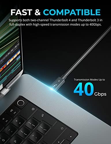 SABRENT VOLTIK 252W 8-Port USB-C Charging Station with Certified Thunderbolt 4 Cable (100W PD, 8K) - Image 7