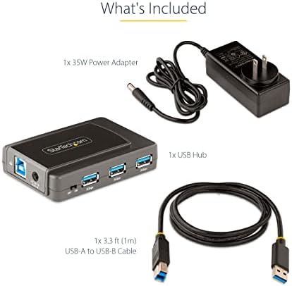 StarTech 7-Port USB-A Hub 5Gbps, 35W Powered, Wake on USB (5G7AS-USB-A-HUB) - Image 7