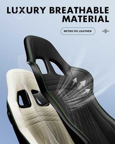 GTPLAYER Gaming Chair, Comfort Computer Office Chair for Adults, Green - Image 6