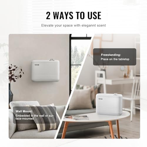 VEVOR Upgrade HVAC Scent Diffuser for Whole House, 850ml Bluetooth Smart Essential Oil Diffuser with Cold Air Tech, Waterless Scent Air Diffuser, Cover Up to 4500 Sq.Ft for Large Room, Hotel, Office - Image 6