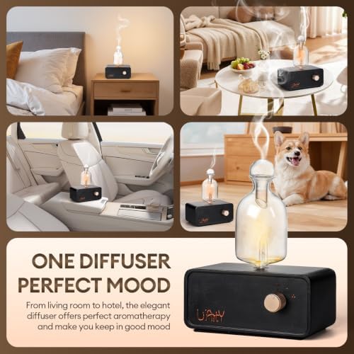 Glass Waterless Essential Oil Diffuser Upgraded, Nebulizing diffusers - Image 6