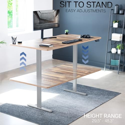 VIVO Reclaimed Wood 71 x 36 in Standing Desk, DESK-KIT-E2G7P-36 - Image 6