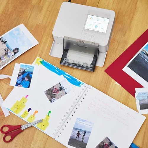 Canon Selphy CP1500 Photo Printer Bundle (White) with KP-108 Paper (108 Sheets) 3 Color Ink Cartridges & Tudak Cleaning Cloth – Wireless Compact Dye-Sub Printer Kit - Image 7