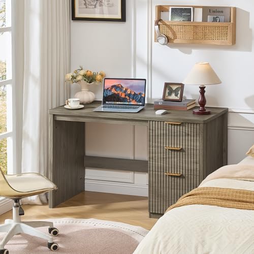 LEYAOYAO Office Desk 48" with 3 Drawers Storage File Cabinet - Image 6