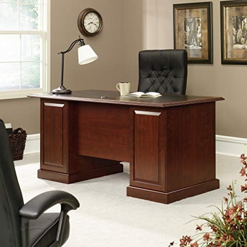 Sauder Heritage Hill Executive Desk, Classic Cherry finish - Image 6
