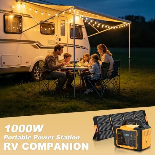 1000W Portable Power Station 1024Wh LiFePO4 for Outdoor & Home - Image 7