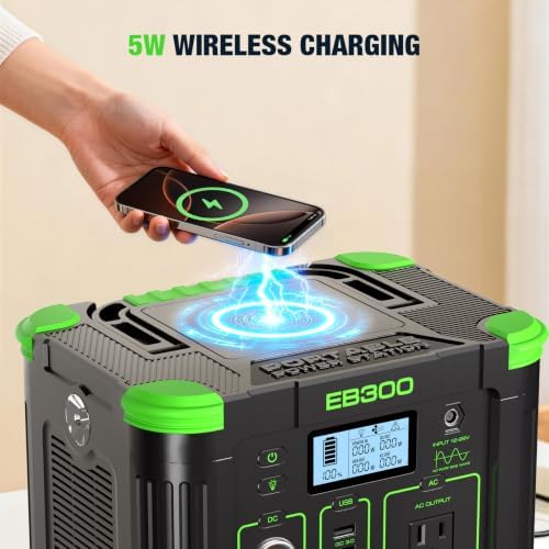 GRECELL 330W Portable Power Station 288.6Wh Solar Generator - Image 6