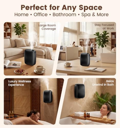 Ziweo Waterless Essential Oil Diffuser, 3000sq.ft - App & Panel Control - Image 7