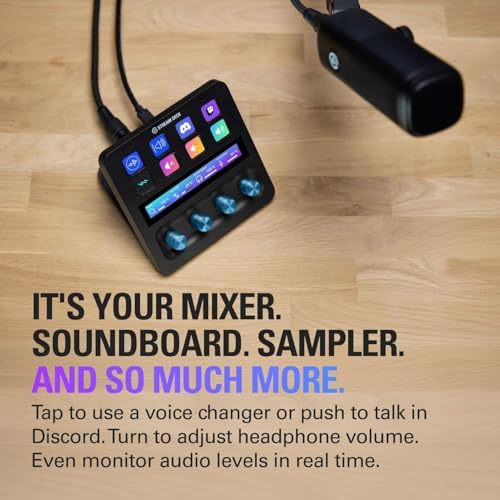 Elgato XLR Dock – For Stream Deck +, XLR-to-USB Mic Interface, Customizable Audio Mixer, 75 dB Gain/Phantom Power/Clipguard – Mac/PC, Stream Deck Not Included (Renewed) - Image 7