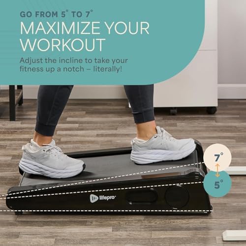 Lifepro PacerMini Walking Pad with Incline for Home Mini Apartment & Office - Image 7
