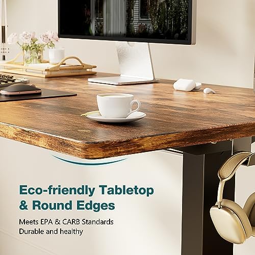 Sweetcrispy Electric Standing Desk, Computer Desk, 63x24 Inch - Image 6