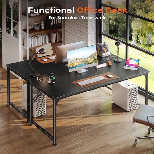 PRAISUN 54 X 24 Inch Deeper Desk with Power Outlets - Image 7