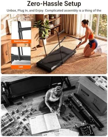 6% Incline 300 lbs Walking Pad Under Desk Treadmill - Image 7