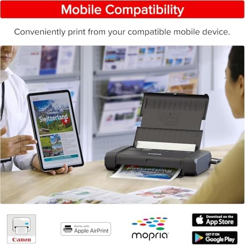 Canon PIXMA TR160 Mobile Printer (7069C002) Bundle - Image 7