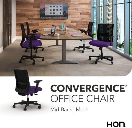HON Convergence Ergonomic Office Chair, Office Desk Computer Chair, Iris - Image 6