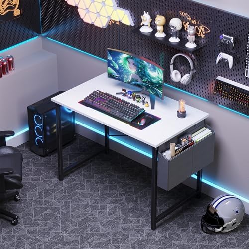 OLIXIS Small Computer Desk, 31 Inch Gaming Desks for Home Office - Image 6