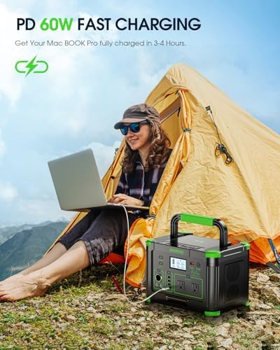 Portable Power Station 1000W 999Wh Solar Generator for Outdoor Camping - Image 7