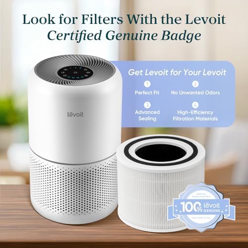 Levoit Air Purifier for Home Pets Hair Allergens in Bedroom Quiet Purifiers - Image 6